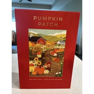 Hobbry Pumpkin Patch 1000-Piece Jigsaw Puzzle Landscapes, Factory Sealed NEW